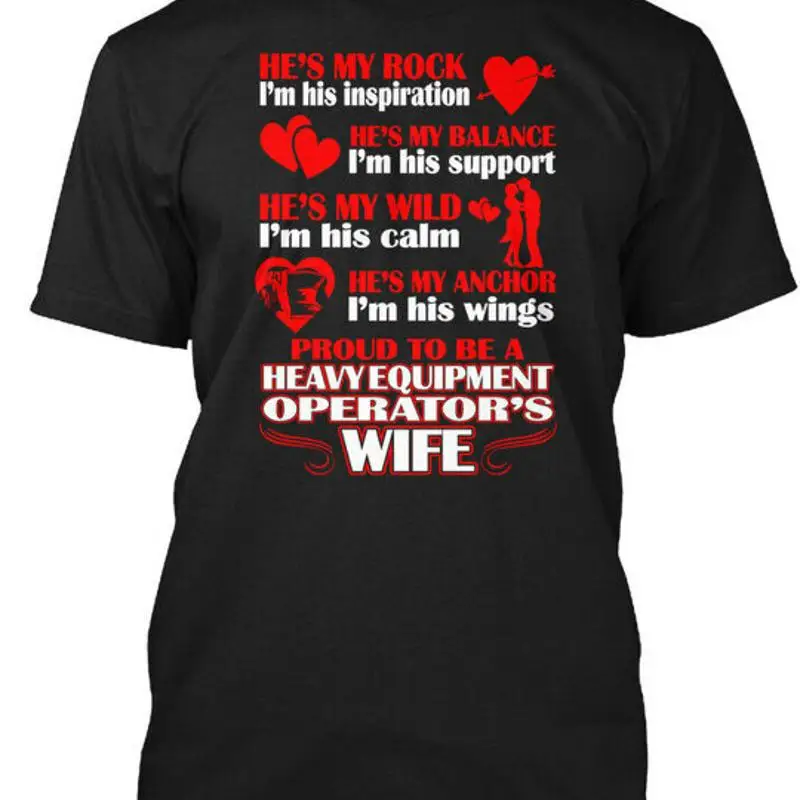 rocks Proud Heavy Equipment Operators Wife Hes My T Shirt Made in USA S to 5XL
rocks Proud Heavy Equipment Operators Wife Hes My T Shirt Made in USA S to 5XL
