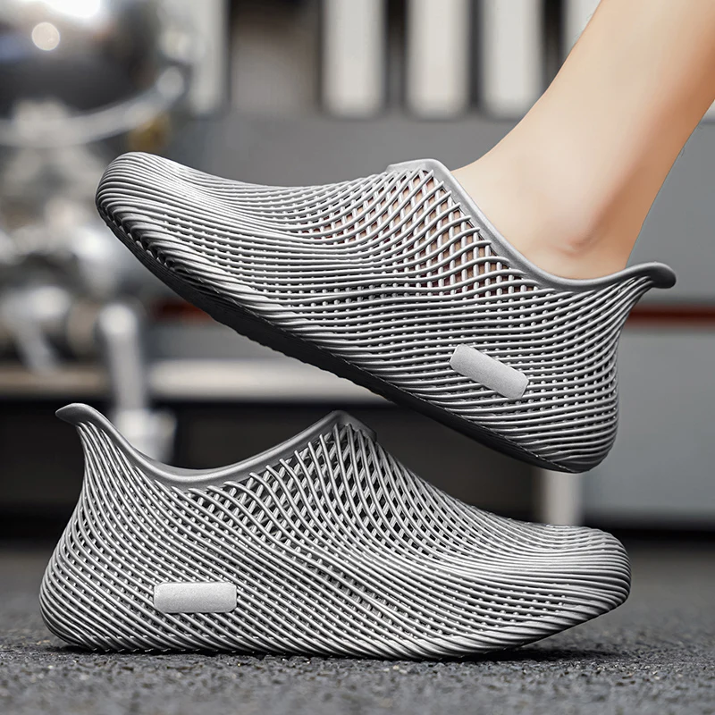 Summer Men'S 3D Printed Casual Shoes Breathable Hollow Water Shoes Comfortable Lightweight Anti Slip Wear-Resistant Hiking Shoes
Summer Men'S 3D Printed Casual Shoes Breathable Hollow Water Shoes Comfortable Lightweight Anti Slip Wear-Resistant Hiking Shoes