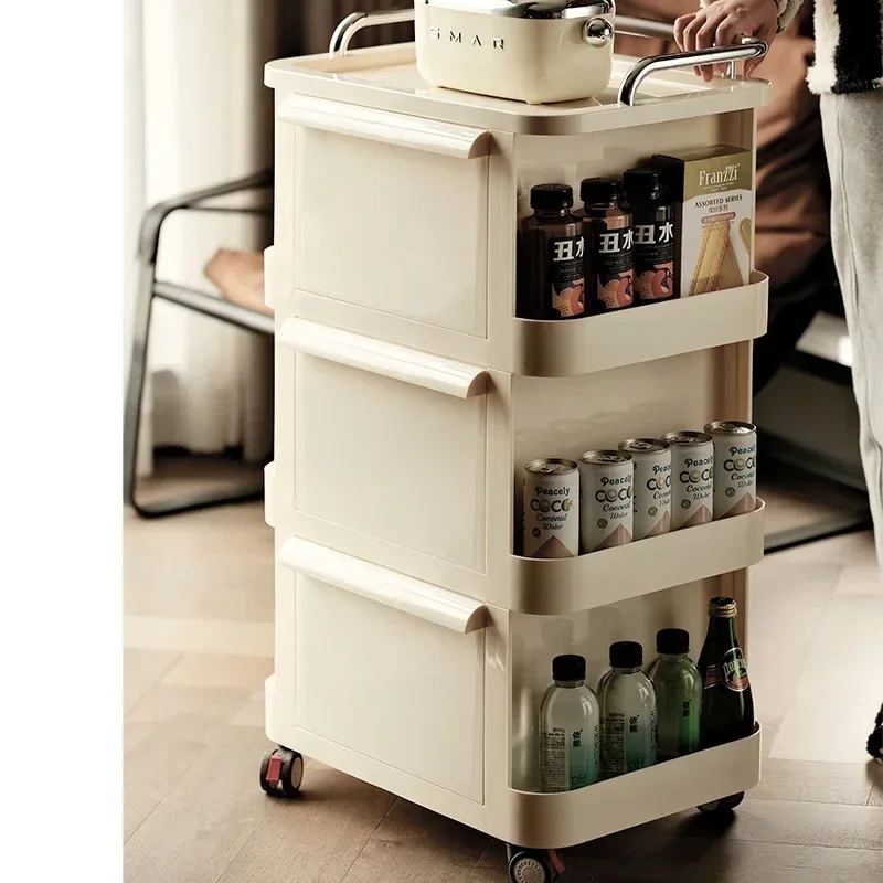 Minimalist Household trolley rack drawer storage cabinet Durable cabinet seasoning rack
Minimalist Household trolley rack drawer storage cabinet Durable cabinet seasoning rack