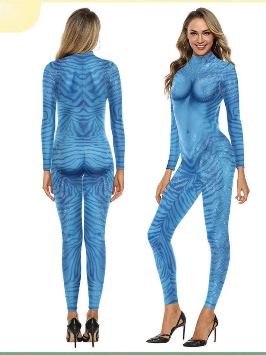 Облегающий костюм на Хэллоуин на тему Аватара, костюм для ролевых игр, одежда из хлопка, линия Све, весна-лето
Облегающий костюм на Хэллоуин на тему Аватара, костюм для ролевых игр, одежда из хлопка, линия Све, весна-лето