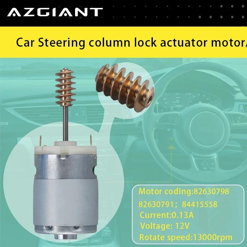 100520984 1030697 3Q2145 DC 12V Car Steering Column Lock Actuator Motor Worm Gear For 2012-2020 Volvo FH4 Truck Lorry Auto Parts
100520984 1030697 3Q2145 DC 12V Car Steering Column Lock Actuator Motor Worm Gear For 2012-2020 Volvo FH4 Truck Lorry Auto Parts