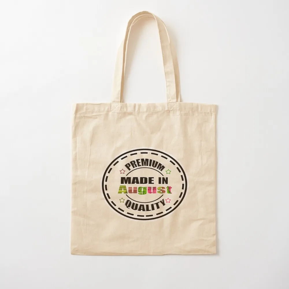 made in August premium quality Tote Bag shopper bags hand bag ladies Large bags for women foldable reusable bag Canvas Tote
made in August premium quality Tote Bag shopper bags hand bag ladies Large bags for women foldable reusable bag Canvas Tote