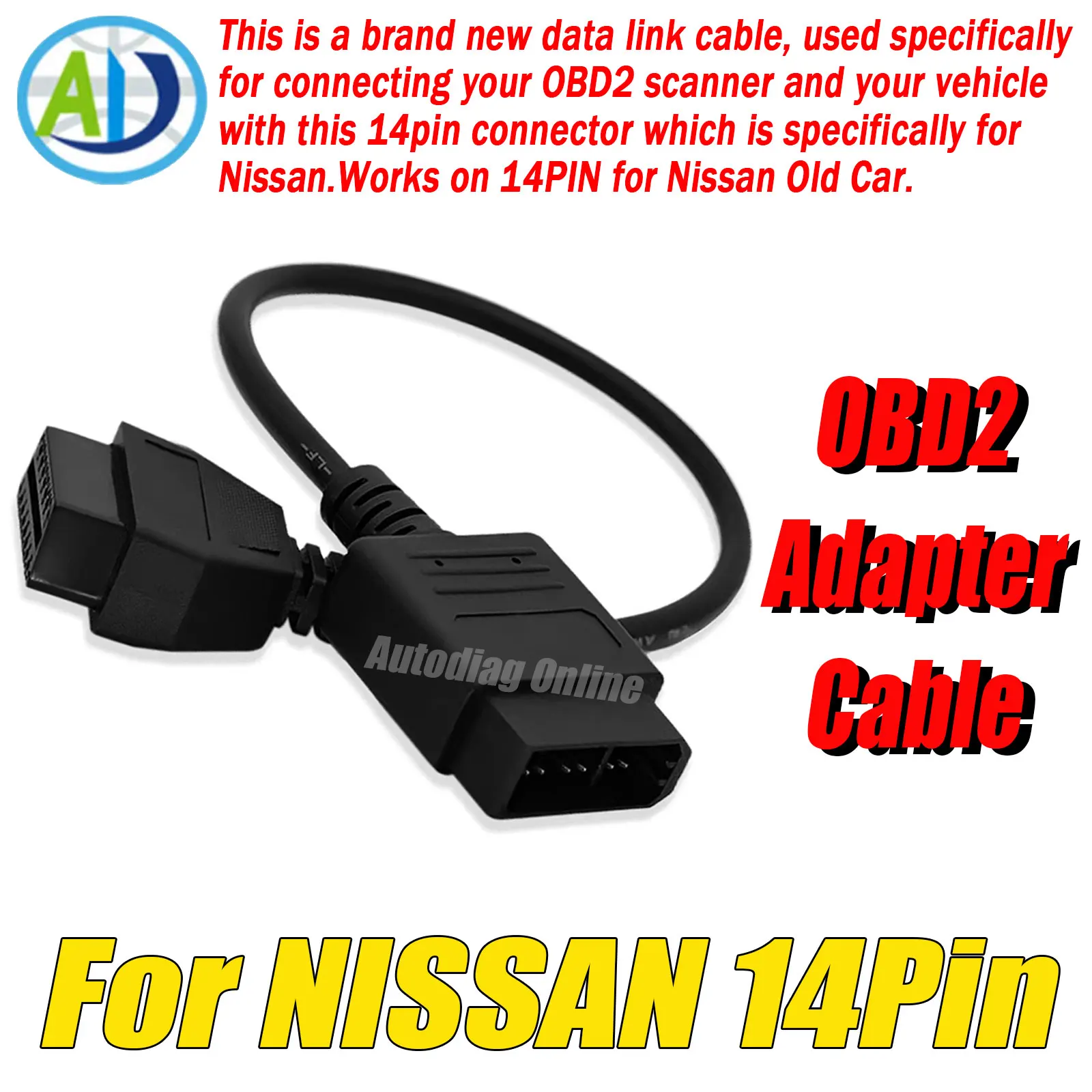 Для Nissan 14-контактный OBD2 диагностический кабель-адаптер 14-контактный до 16-контактный женский OBDII автомобильный соединительный кабель OBD2 кабель диагностического устройства
Для Nissan 14-контактный OBD2 диагностический кабель-адаптер 14-контактный до 16-контактный женский OBDII автомобильный соединительный кабель OBD2 кабель диагностического устройства
