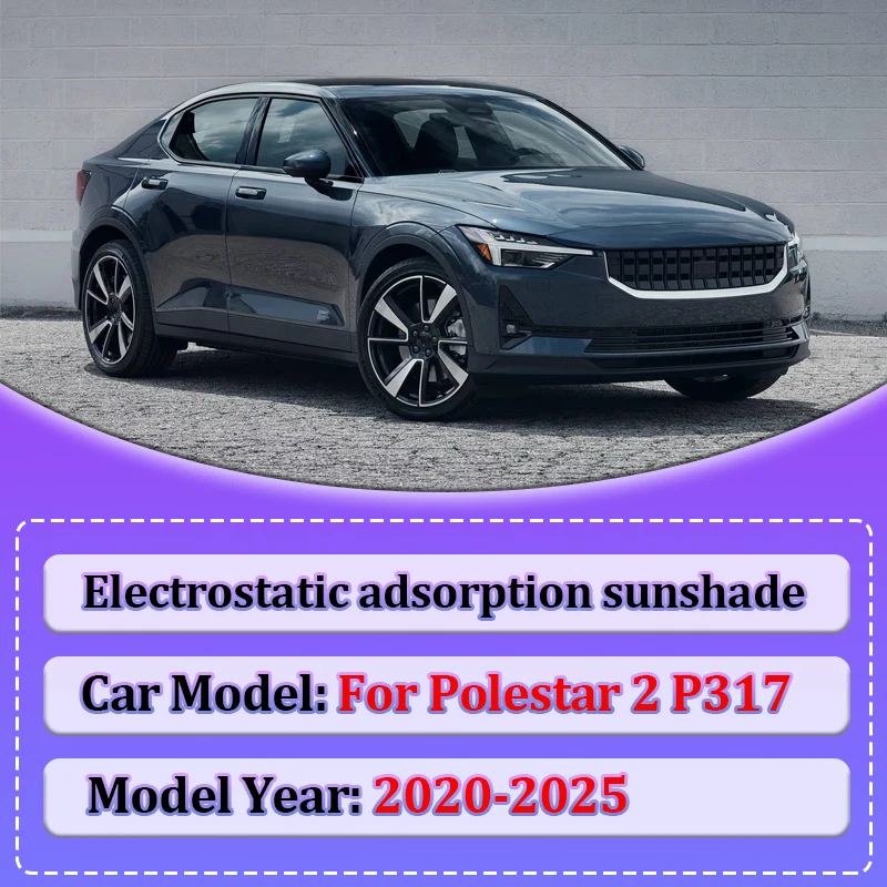 Roof Car Sun Shade For Polestar 2 Accessories P317 2020-2025 Electrostatic Adsorption Sunroof Sunshade Skylight Protect Car Part
Roof Car Sun Shade For Polestar 2 Accessories P317 2020-2025 Electrostatic Adsorption Sunroof Sunshade Skylight Protect Car Part