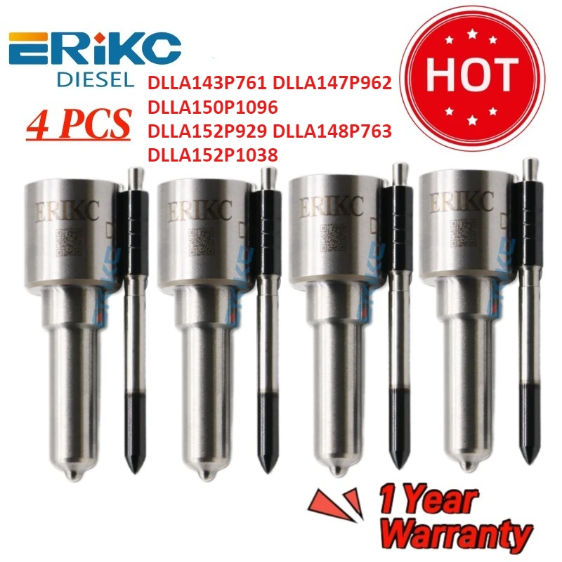 4 PCS New DLLA143P761 DLLA147P962 DLLA150P1096 DLLA152P929 DLLA148P763 DLLA152P1038 Diesel Injector Nozzle
4 PCS New DLLA143P761 DLLA147P962 DLLA150P1096 DLLA152P929 DLLA148P763 DLLA152P1038 Diesel Injector Nozzle