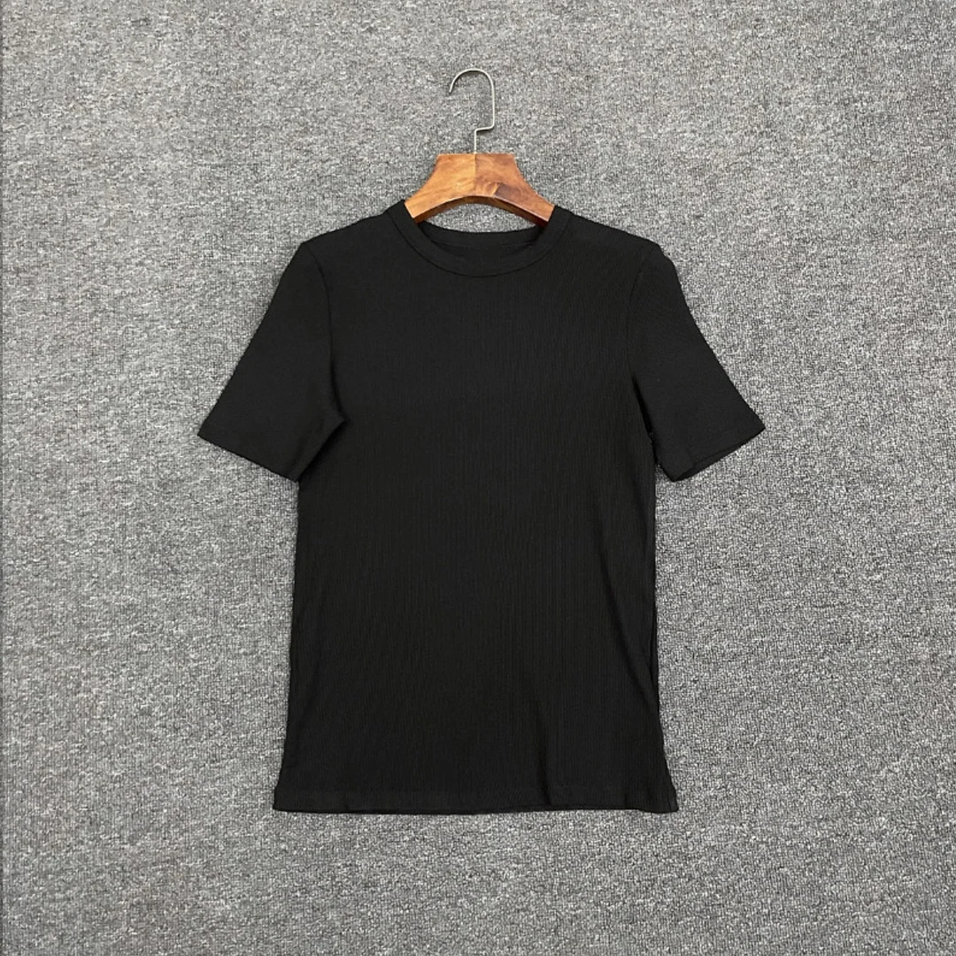 Slim Fit Round Neck Short Sleeve T-Shirt Women'S 2026 Spring/Summer New Style Simple Commuter Basic Versatile Top
Slim Fit Round Neck Short Sleeve T-Shirt Women'S 2026 Spring/Summer New Style Simple Commuter Basic Versatile Top