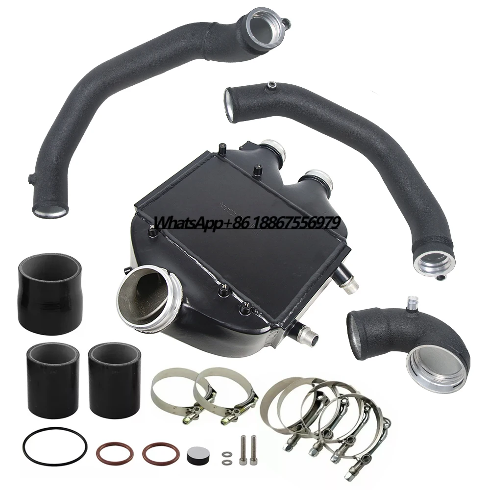KYOSATR Top Mount Intercooler Kit W/ Charge Pipes for 15-20 M2 M3 F80 M4 F82 F83 S55 
KYOSATR Top Mount Intercooler Kit W/ Charge Pipes for 15-20 M2 M3 F80 M4 F82 F83 S55