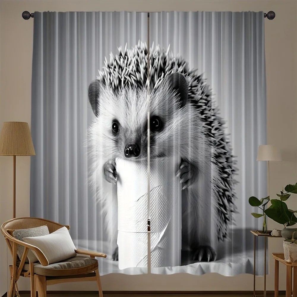 2pcs, Curtains Hedgehog Machine Washable (without Rod,No Movement, No Battery) All Seasons Ldeal for Living Room & Bedroom Decor
2pcs, Curtains Hedgehog Machine Washable (without Rod,No Movement, No Battery) All Seasons Ldeal for Living Room & Bedroom Decor