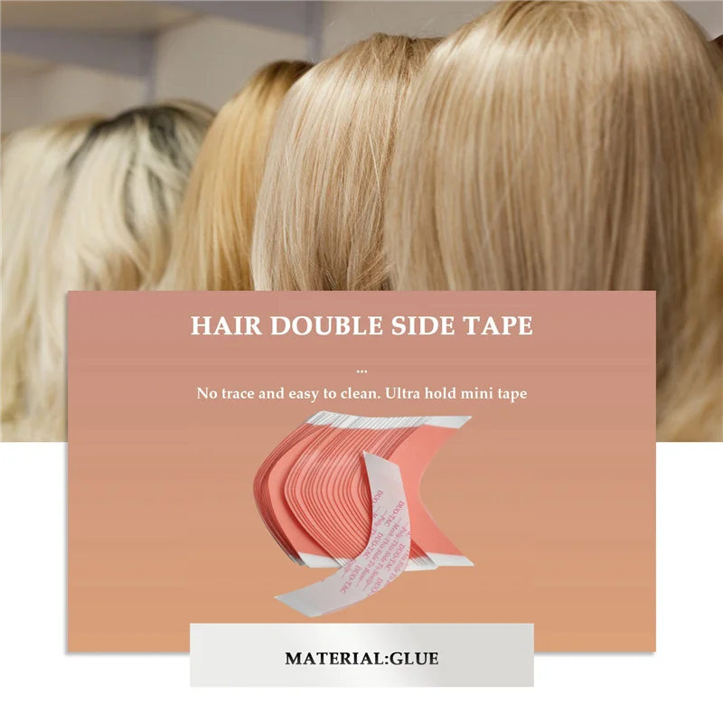 AB43-36Pcs/Bag Super Strong Duo-Tac Lace Wig Tape Adhesive Extended Hair Tape Hold Hair System Tape For Toupee Lace Wigs Film
AB43-36Pcs/Bag Super Strong Duo-Tac Lace Wig Tape Adhesive Extended Hair Tape Hold Hair System Tape For Toupee Lace Wigs Film