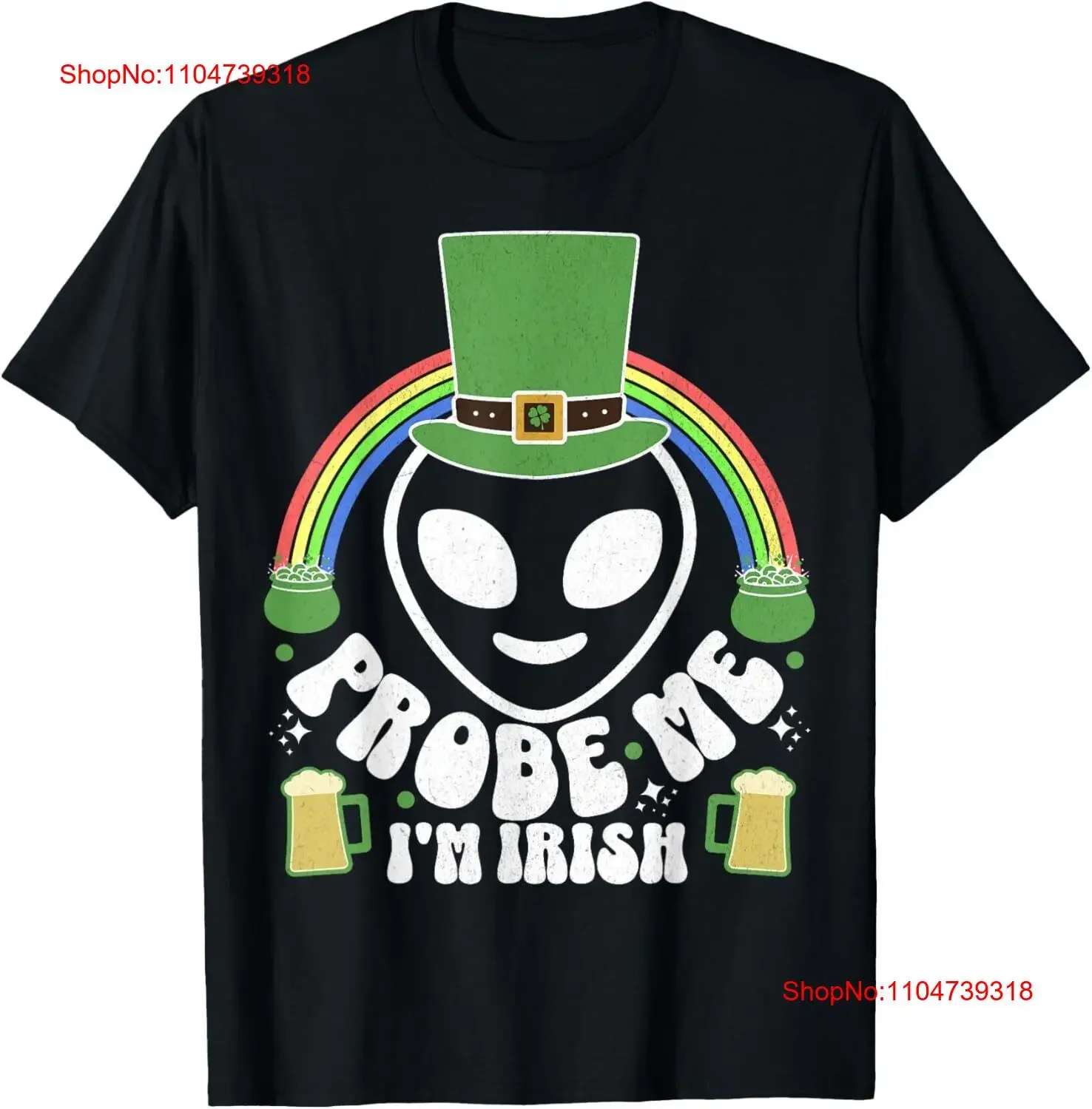 St Paddys Day I'm Irish Funny Patricks Alien T Shirt vintage Washed streetwear Unisex Breathable designer clothes Stretched
St Paddys Day I'm Irish Funny Patricks Alien T Shirt vintage Washed streetwear Unisex Breathable designer clothes Stretched