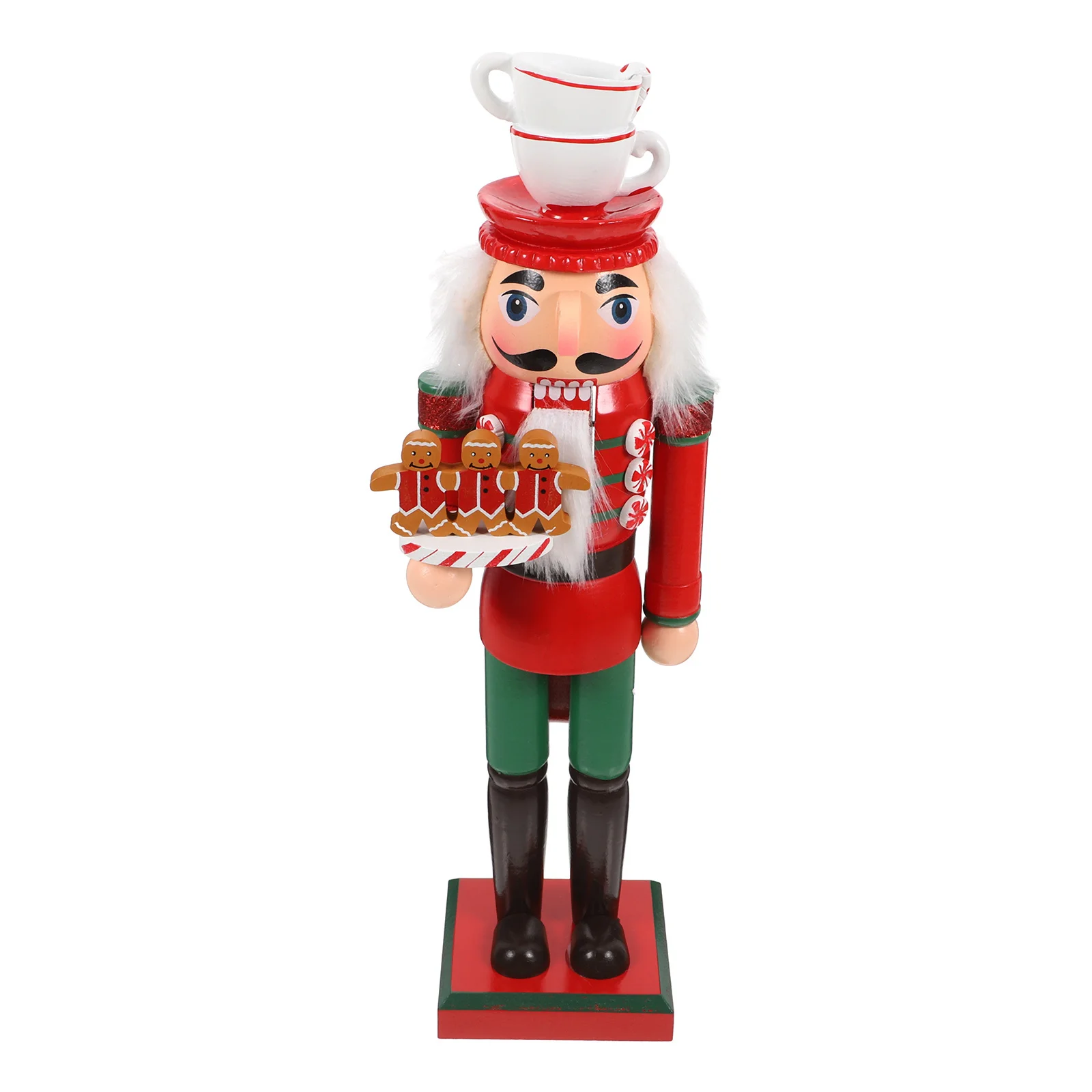 35Cm Wooden Nutcracker Statue Classic Christmas Decor Holiday Centerpiece for Living Room Mantel Table Winter Celebration
35Cm Wooden Nutcracker Statue Classic Christmas Decor Holiday Centerpiece for Living Room Mantel Table Winter Celebration