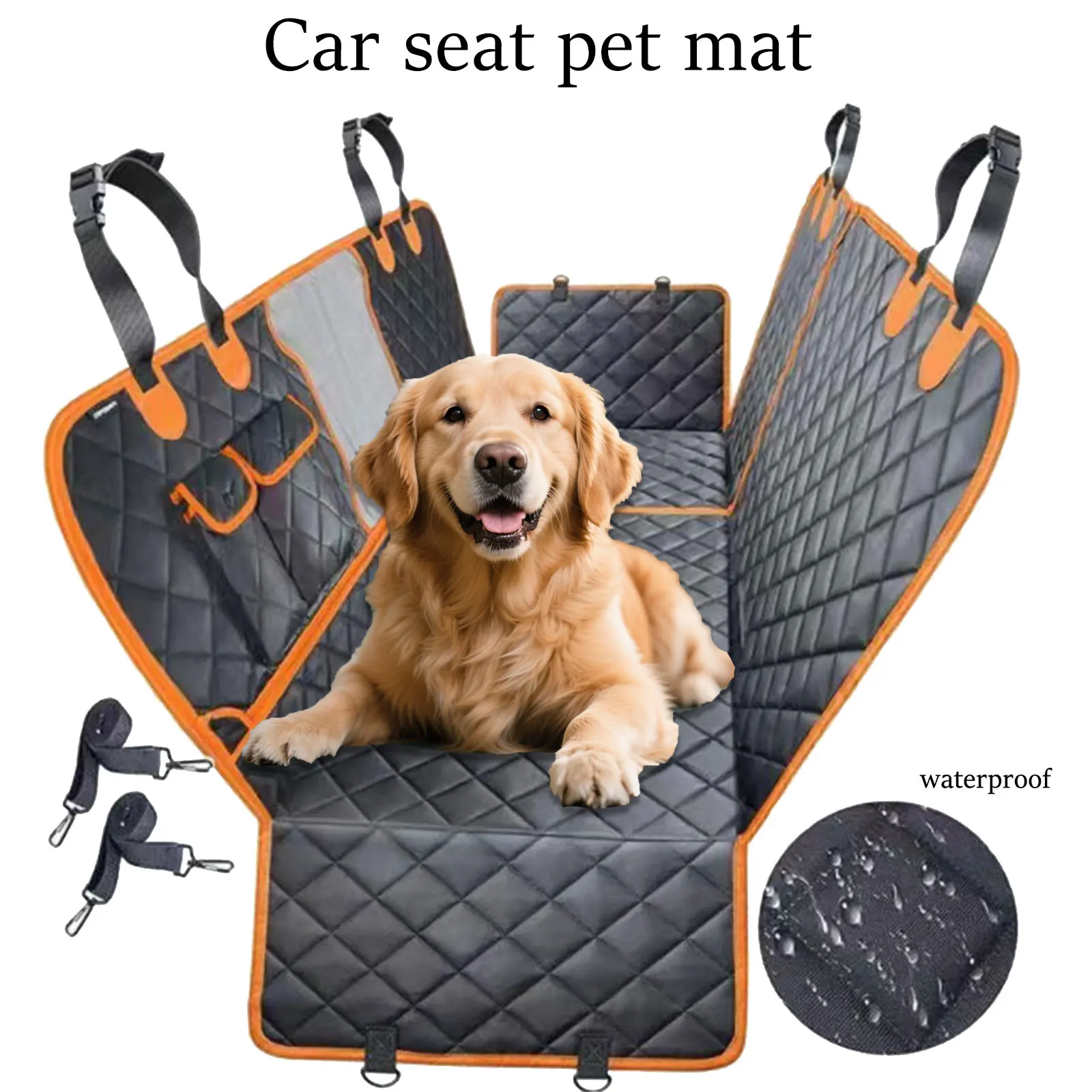 Ideal Car seat Cover, Upgrade Your Car Seats with this Waterproof, Scratch-Resistant Dog Hammock Cover,Car seat pet mat
Ideal Car seat Cover, Upgrade Your Car Seats with this Waterproof, Scratch-Resistant Dog Hammock Cover,Car seat pet mat