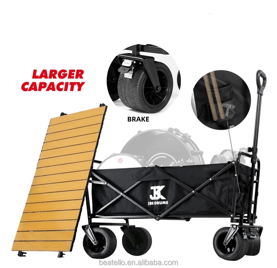 JBK Hand Cart Trolley for Storage Drum Set Cymbals Set Foldable Drummer Outdoor Trolley With Removable Tabletop
JBK Hand Cart Trolley for Storage Drum Set Cymbals Set Foldable Drummer Outdoor Trolley With Removable Tabletop