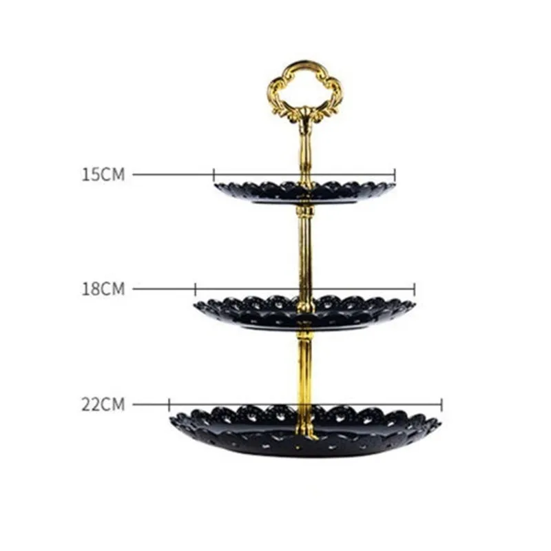 Three Tiers Cake Display Stand Large Capacity Fruit Plates Dessert Stand Party Platter Home Decor Storage Rack
Three Tiers Cake Display Stand Large Capacity Fruit Plates Dessert Stand Party Platter Home Decor Storage Rack