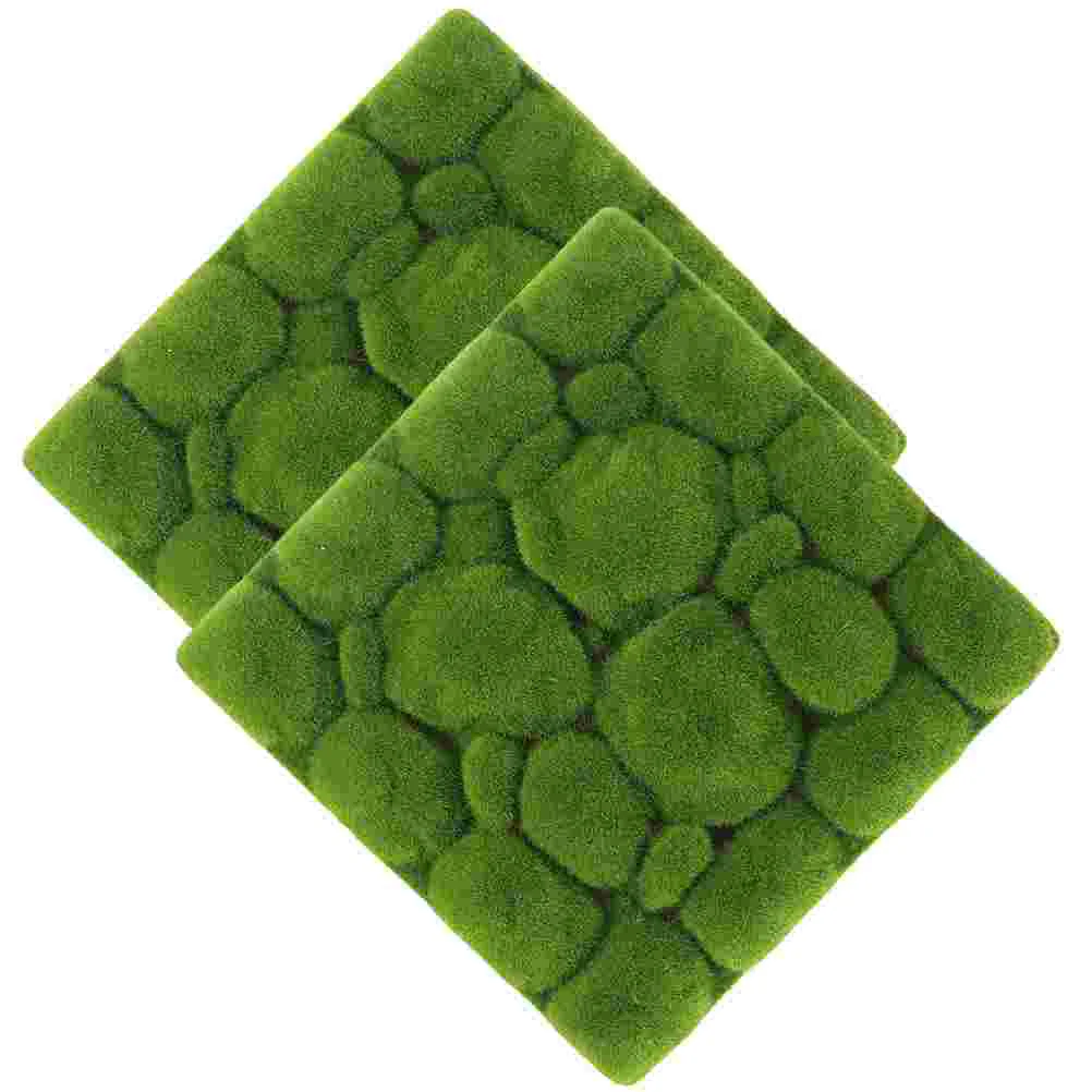 2 Pcs Flocked Pseudomoss Fake Patch Plants Grass Decor Rug Carpet Artificial Faux Pad
2 Pcs Flocked Pseudomoss Fake Patch Plants Grass Decor Rug Carpet Artificial Faux Pad