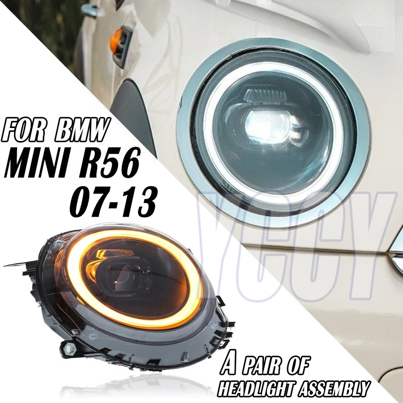 Headlight Assembly For 07-13 BMW MINI R56 R57/58/59 LED Headlights Plug and Play with Full LED Upgrade Retrofitting headlights
Headlight Assembly For 07-13 BMW MINI R56 R57/58/59 LED Headlights Plug and Play with Full LED Upgrade Retrofitting headlights