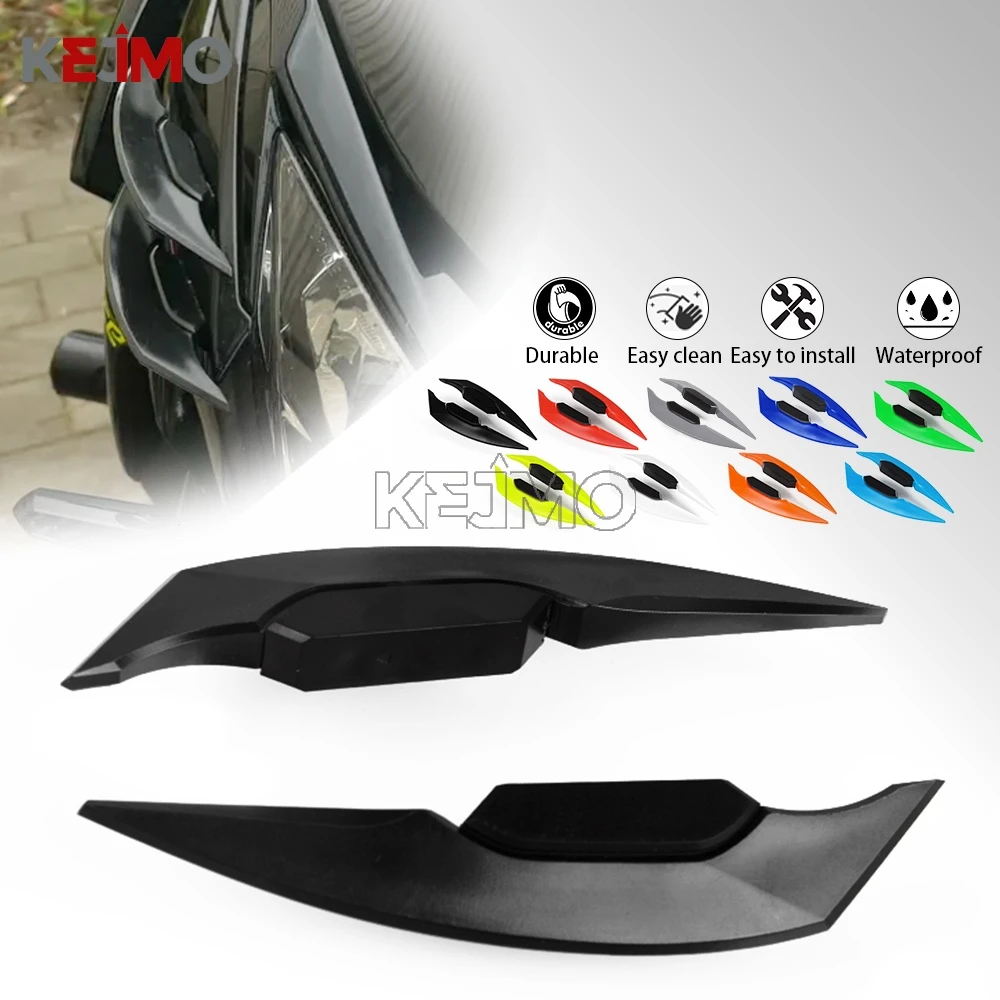 Motorcycle Winglet Aerodynamic Spoiler Wing Side 2Pcs Spoiler Sticker Decals Exterior Styling Decoration Motorcycle Accessories
Motorcycle Winglet Aerodynamic Spoiler Wing Side 2Pcs Spoiler Sticker Decals Exterior Styling Decoration Motorcycle Accessories