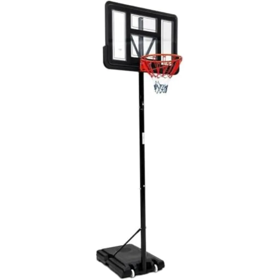Adjustable Portable Basketball Hoop for Driveway Backyard, Shatterproof 47 Backboard, Heavy-Duty Stable Base with Wheels, Heigh
Adjustable Portable Basketball Hoop for Driveway Backyard, Shatterproof 47 Backboard, Heavy-Duty Stable Base with Wheels, Heigh