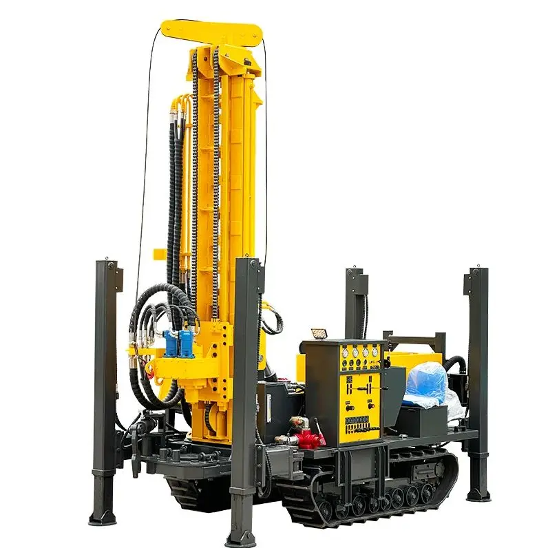 Индивидуальная пневматическая буровая установка DTH для бурения глубоких скважин 160м, 180м, 200м, дизельная гидравлическая гусеничная портативная буровая установка
Индивидуальная пневматическая буровая установка DTH для бурения глубоких скважин 160м, 180м, 200м, дизельная гидравлическая гусеничная портативная буровая установка