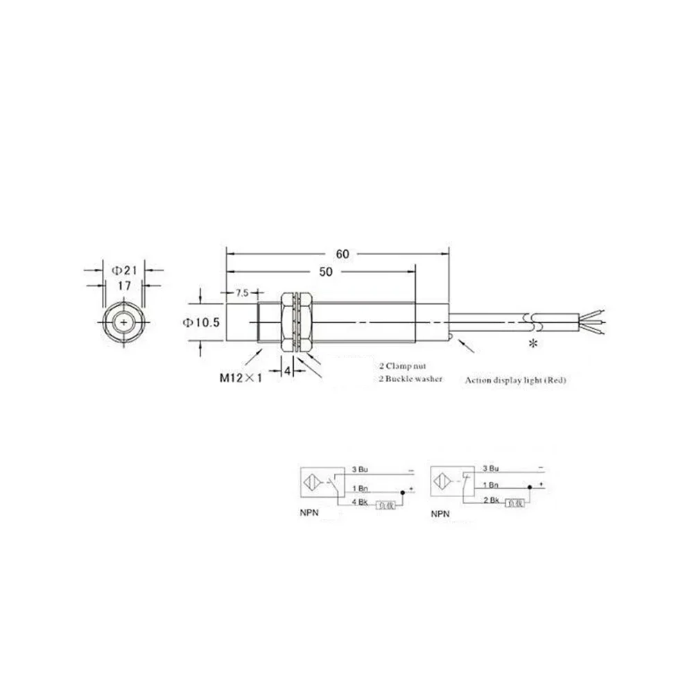 Inductive Switch High Quality NPN NO Proximity Sensor LJ12A3 4 Z/BX 5V For Limit Station And Positioning
Inductive Switch High Quality NPN NO Proximity Sensor LJ12A3 4 Z/BX 5V For Limit Station And Positioning