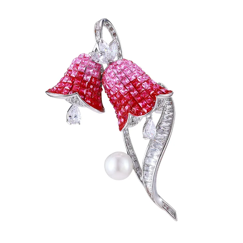 Colorful Lily of the Valley Pearl Brooch Luxury Exquisite Flower Pin Corsage Clothing Accessory for Women LYM313
Colorful Lily of the Valley Pearl Brooch Luxury Exquisite Flower Pin Corsage Clothing Accessory for Women LYM313