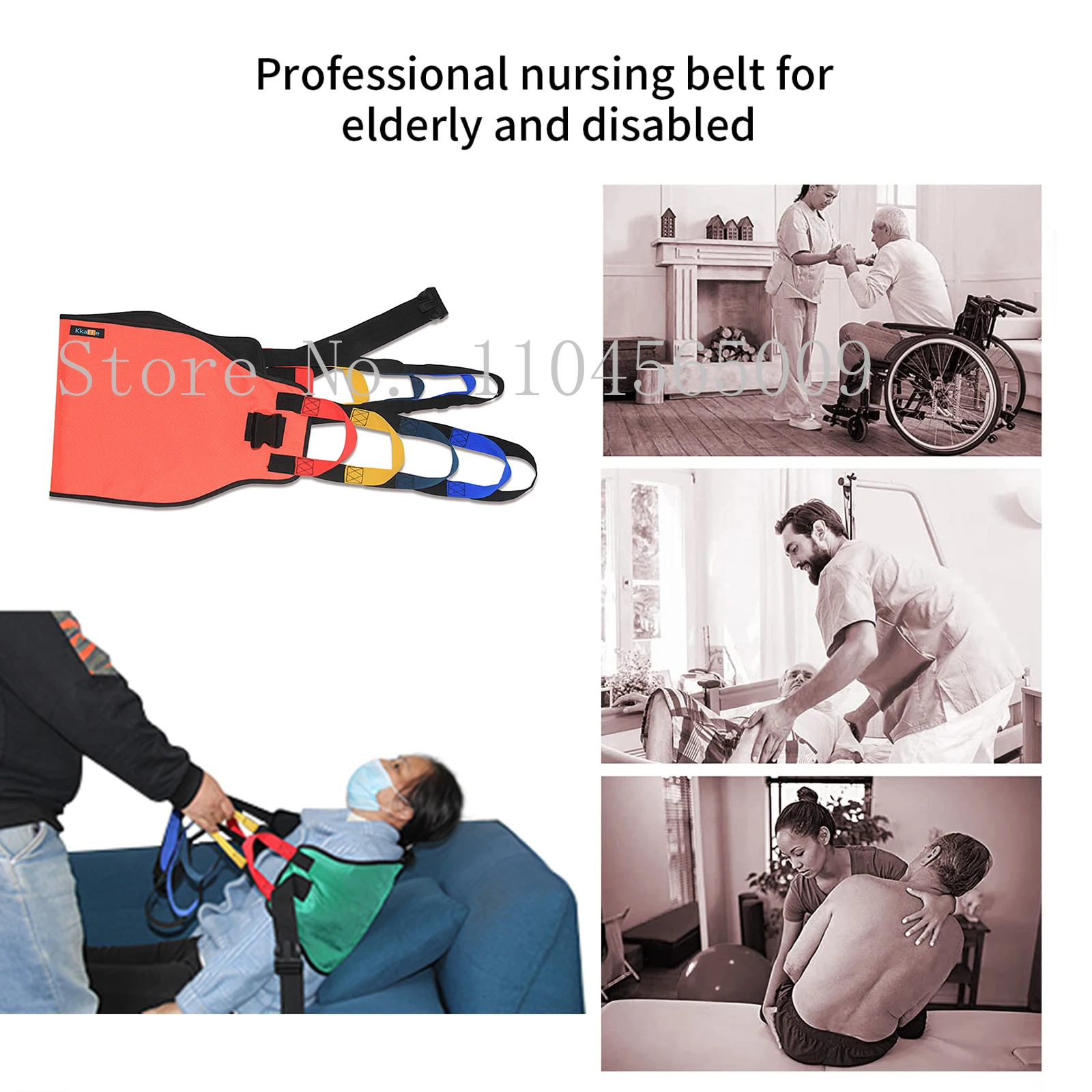 Transfer Sling Nursing Patients Multi-handle Movement Padded Transfer Assist Belt Heavy Load Bearing Elderly Safety
Transfer Sling Nursing Patients Multi-handle Movement Padded Transfer Assist Belt Heavy Load Bearing Elderly Safety