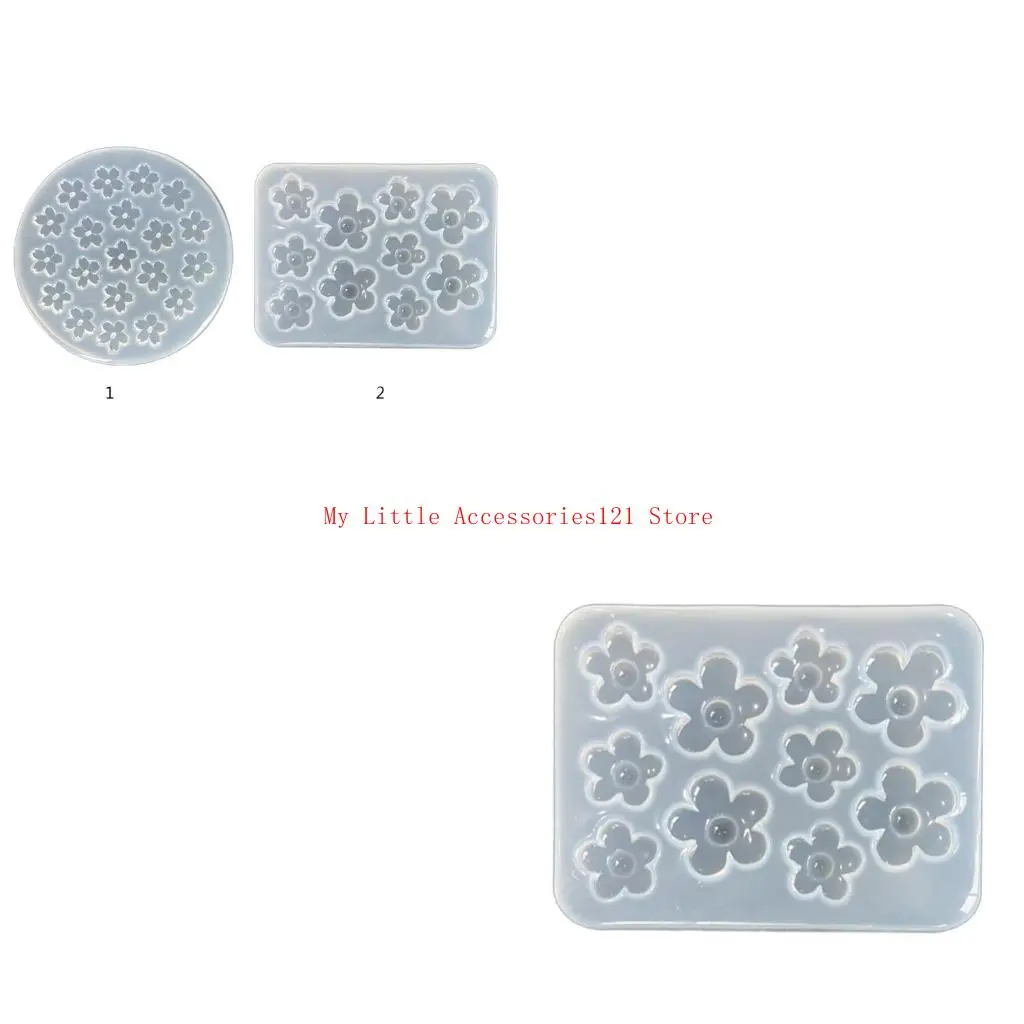 Маленькие цветы хрустальная эпоксидная смола Серьги плесени Ювелирные изделия из силиконовые плесени
Маленькие цветы хрустальная эпоксидная смола Серьги плесени Ювелирные изделия из силиконовые плесени