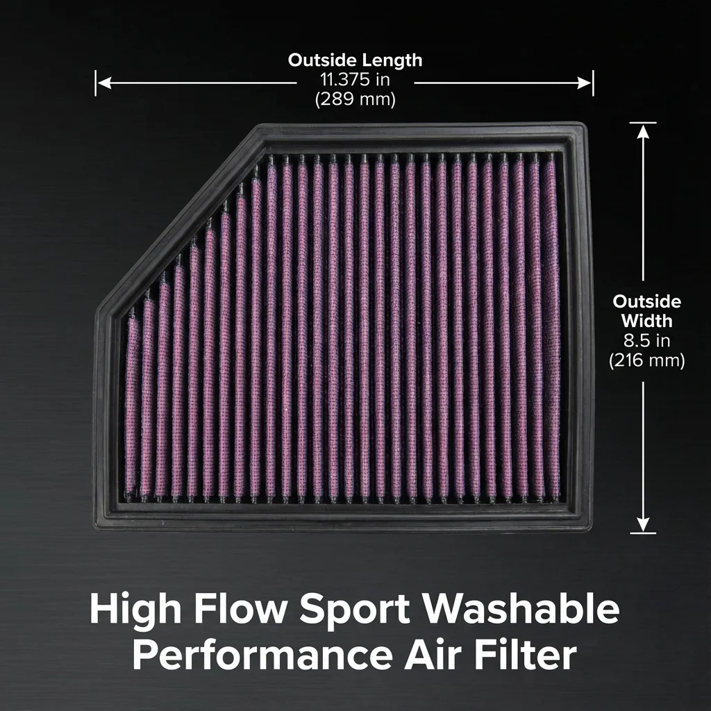 Для BMW E60 E61 520i 523i 525i 528i 530i xi xDrive E63 E64 630i Z4 M E85 E86 S54 Высокопроизводительный спортивный моющийся воздушный фильтр 13717521033
Для BMW E60 E61 520i 523i 525i 528i 530i xi xDrive E63 E64 630i Z4 M E85 E86 S54 Высокопроизводительный спортивный моющийся воздушный фильтр 13717521033