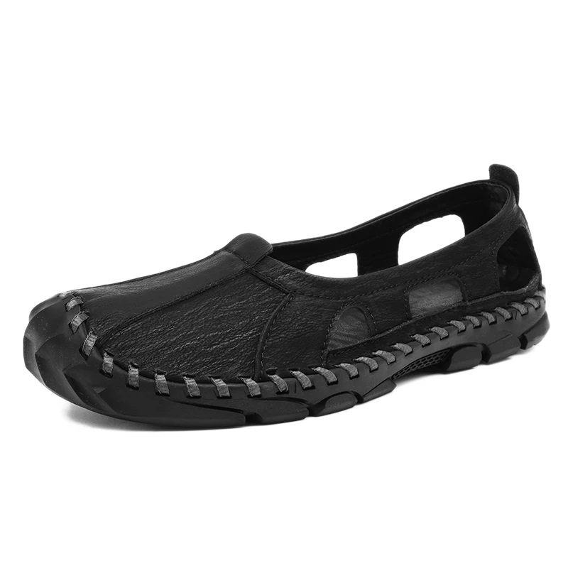 Summer Men's Split Leather Sandals Outdoor Flat Shoes Walking Sandals Men's Beach Roman Sandal Platform Fashion Men's Sneakers
Summer Men's Split Leather Sandals Outdoor Flat Shoes Walking Sandals Men's Beach Roman Sandal Platform Fashion Men's Sneakers
