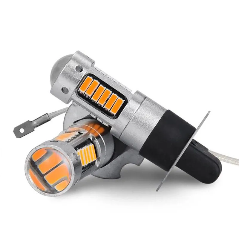 50PCS Car LED Fog Lights Bulb H1 H3 H27 880 881 12V 3000K Yellow 6000K White 6W 1000Lm 4014/30pills Auto Headlight Fog Lamp
50PCS Car LED Fog Lights Bulb H1 H3 H27 880 881 12V 3000K Yellow 6000K White 6W 1000Lm 4014/30pills Auto Headlight Fog Lamp