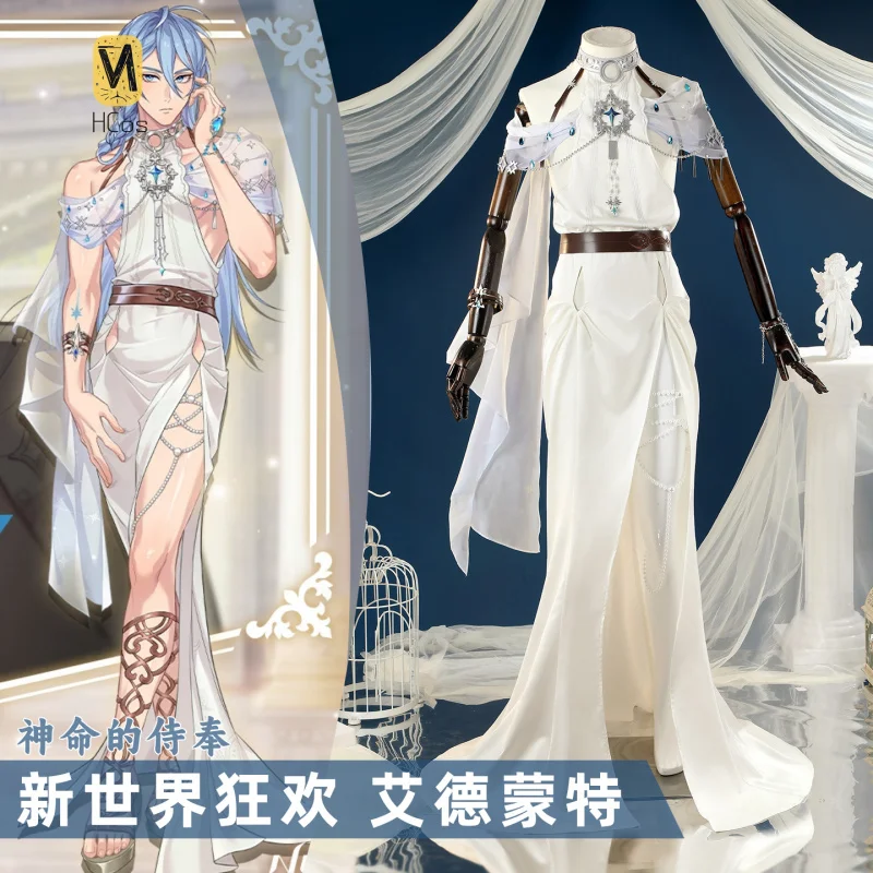 HCos Nu Carnival Edmond: Divine Service cosplay Costume Halloween Party Uniform Strapless Pants Props Women Casual Suit Comic
HCos Nu Carnival Edmond: Divine Service cosplay Costume Halloween Party Uniform Strapless Pants Props Women Casual Suit Comic