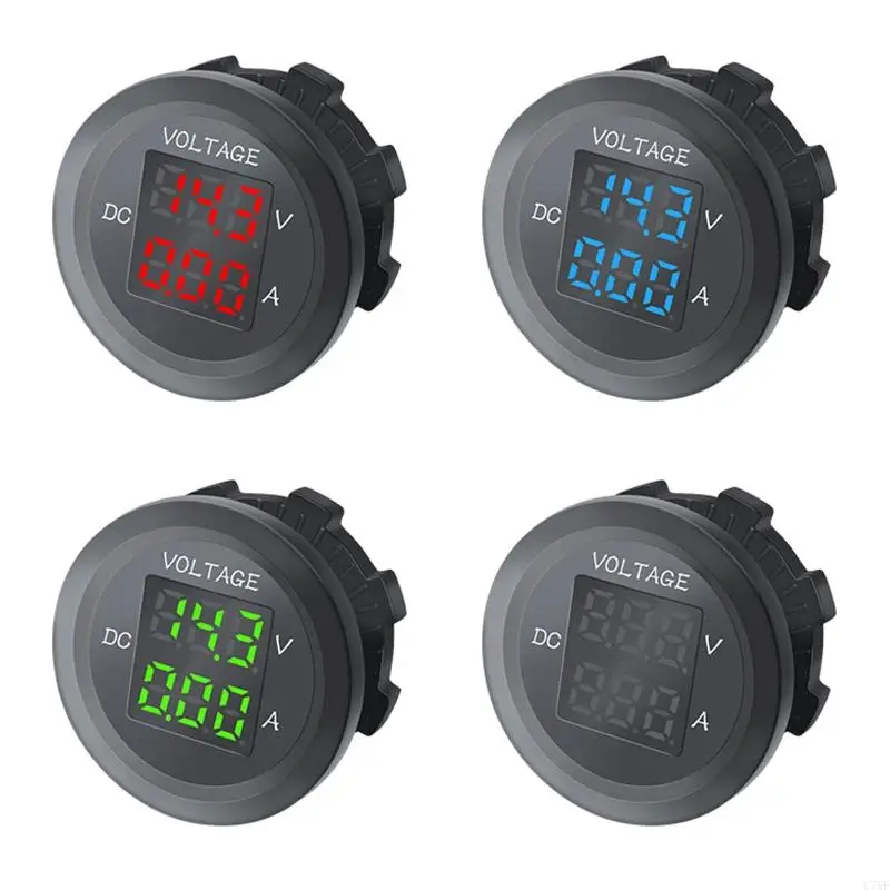 U75F High for DC 12-24V Voltmeter Ammeter Dual LED Digital Display Amp Merter Panel Gauge for Car Truck
U75F High for DC 12-24V Voltmeter Ammeter Dual LED Digital Display Amp Merter Panel Gauge for Car Truck