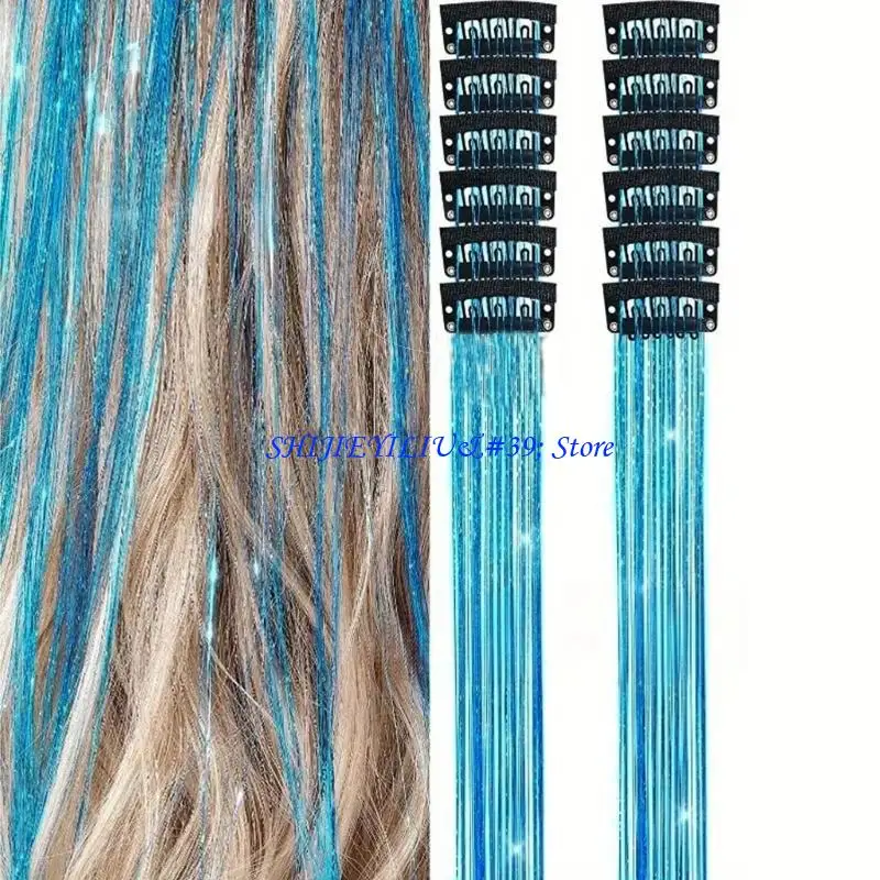 E21F 20inch Synthetic Hair Ornament Multicolor Clip In Hair Extensions Friendly Safe
E21F 20inch Synthetic Hair Ornament Multicolor Clip In Hair Extensions Friendly Safe