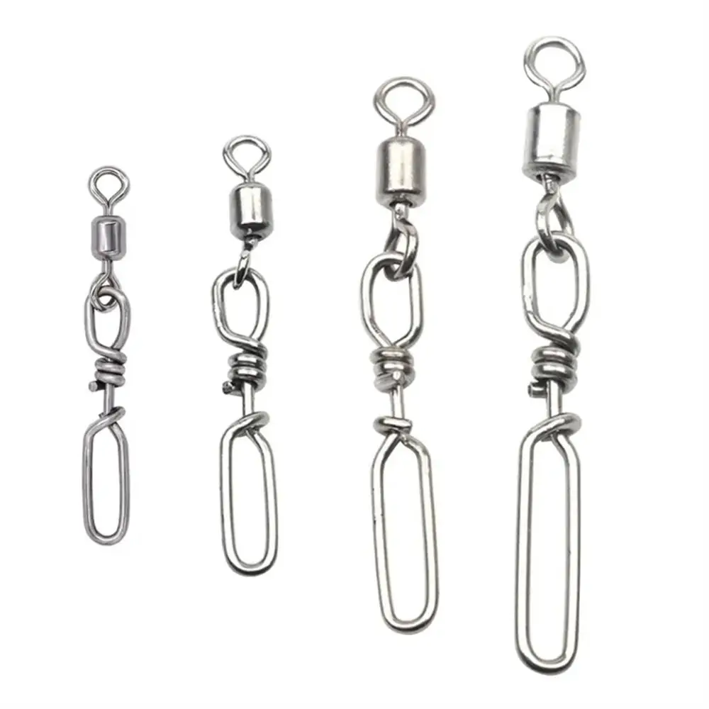 10Pcs Snap Rolling Fishing Swivels Ball Bearing Stainless Steel Fishing Connector Pin Heavy Duty Rust-Proof Fishhook
10Pcs Snap Rolling Fishing Swivels Ball Bearing Stainless Steel Fishing Connector Pin Heavy Duty Rust-Proof Fishhook