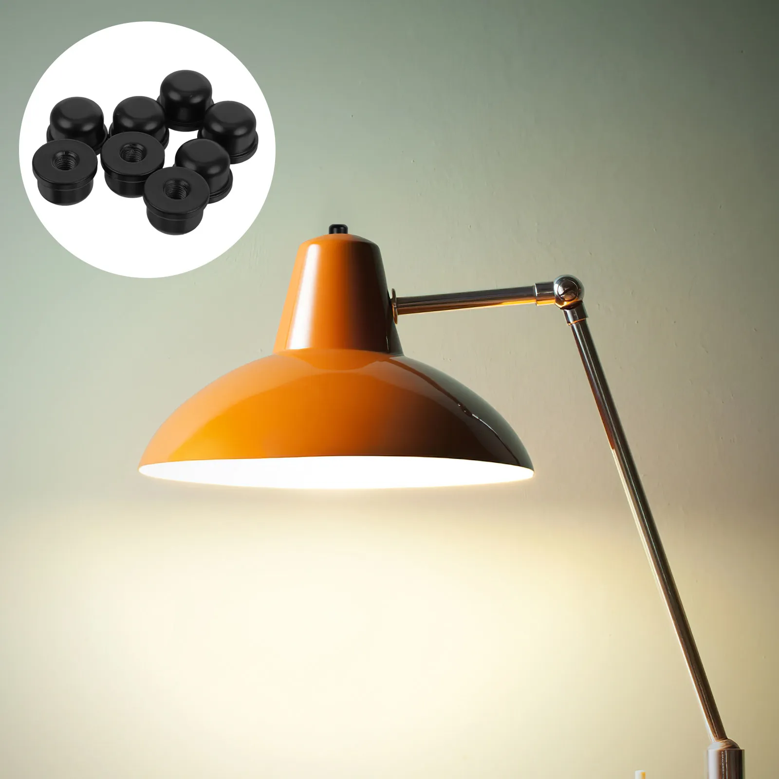 8Pcs Iron Lamp Shade Finial Caps Ball Knob Toppers Screw on Exquisite Material Secure Stylish Way Hold Lamp Shade in Place
8Pcs Iron Lamp Shade Finial Caps Ball Knob Toppers Screw on Exquisite Material Secure Stylish Way Hold Lamp Shade in Place