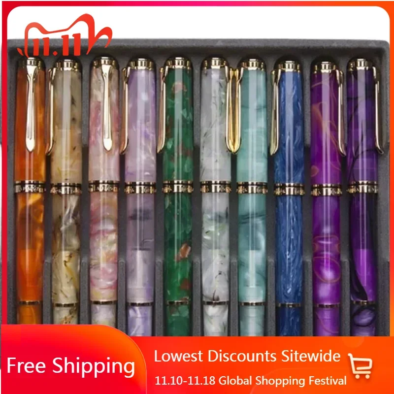 2024 New Admok M800 Acrylic Fountain Pen Resin F/M Nib Writing Ink Pen Calligraphy Business Office Supplies Student Stationery
2024 New Admok M800 Acrylic Fountain Pen Resin F/M Nib Writing Ink Pen Calligraphy Business Office Supplies Student Stationery