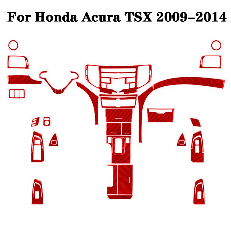 For Honda Acura TSX 2009 2010 2011 2012 2013 2014 Carbon Fiber Red Stickers Various Parts Car Interior Decorative Accessories
For Honda Acura TSX 2009 2010 2011 2012 2013 2014 Carbon Fiber Red Stickers Various Parts Car Interior Decorative Accessories