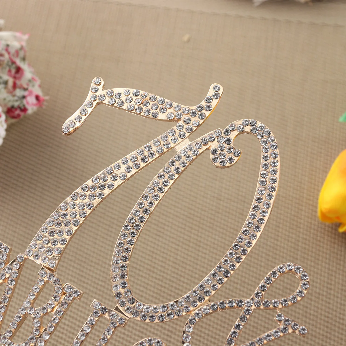 Topper Alloy Rhinestone Cake Pick Cake Topper Food Picks For Wedding Party Cupcake Decoration Supplies Gold
Topper Alloy Rhinestone Cake Pick Cake Topper Food Picks For Wedding Party Cupcake Decoration Supplies Gold