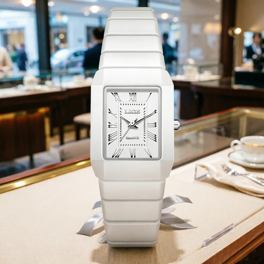 LIGE Elegant Rectangular Quartz Watch for Women brand ceramic fashion elegant waterproof vintage ultra-thin Women's wristwatch
LIGE Elegant Rectangular Quartz Watch for Women brand ceramic fashion elegant waterproof vintage ultra-thin Women's wristwatch