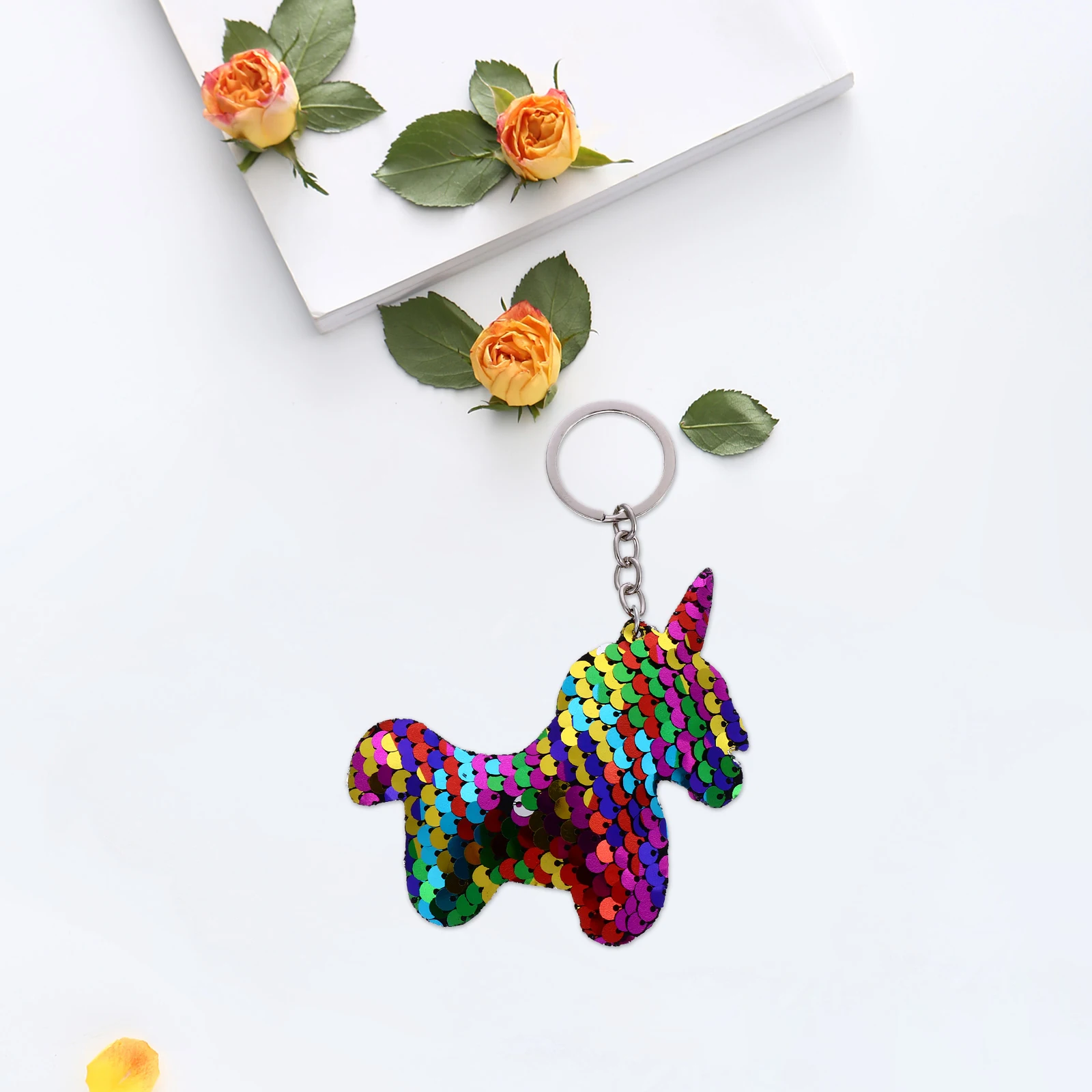 5 Unicorn Pendant Key Chains Sequin Mermaid Shaped Gift Rings Bag Keychains Christmas Stuffers Holder Key Ring
5 Unicorn Pendant Key Chains Sequin Mermaid Shaped Gift Rings Bag Keychains Christmas Stuffers Holder Key Ring