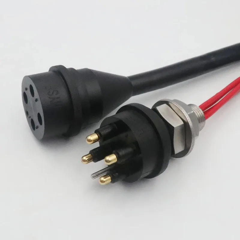 Waterproof Connector High Current 4-core 3/4 Male Female Cable Waterproof 7000 Meters Sufficient Supply
Waterproof Connector High Current 4-core 3/4 Male Female Cable Waterproof 7000 Meters Sufficient Supply