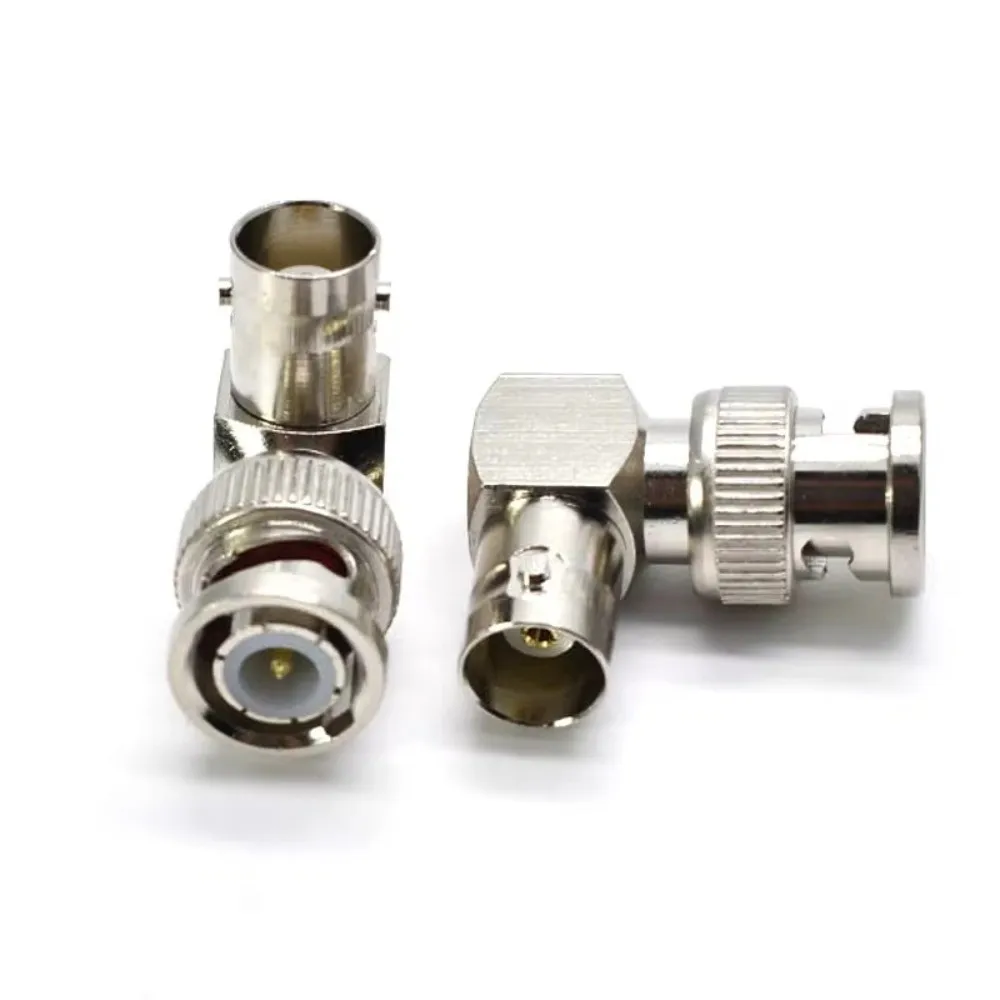 90 Degree Angle BNC Male Female Connector Brass Material Nickel Plated BNC Right Angle Connector Male Plug Female Jack
90 Degree Angle BNC Male Female Connector Brass Material Nickel Plated BNC Right Angle Connector Male Plug Female Jack