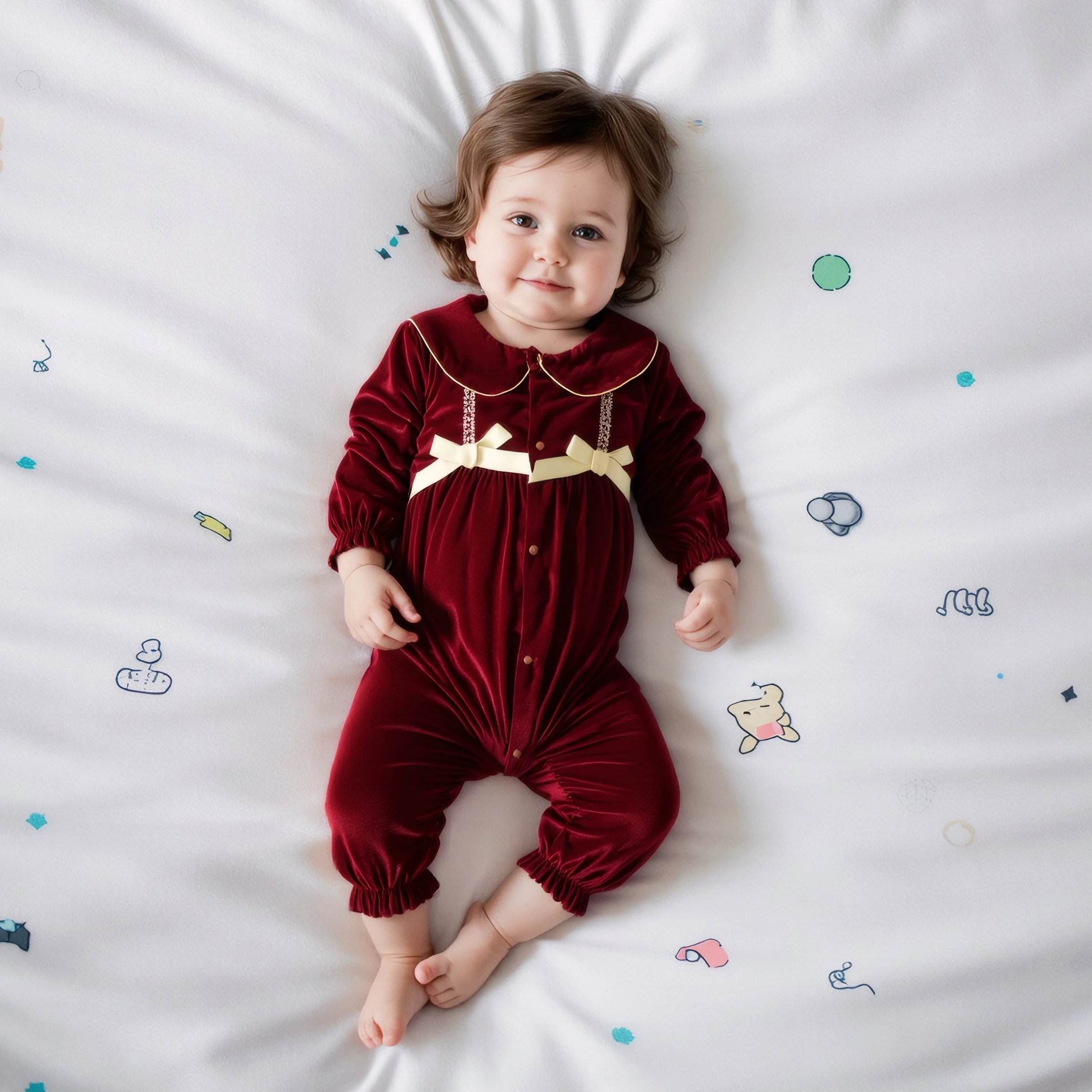 Sanlutoz Winter Toddlers Girls Clothing Long Sleeve Baby Girls Jumpsuits Lace Thickened Warm Princess Cute
Sanlutoz Winter Toddlers Girls Clothing Long Sleeve Baby Girls Jumpsuits Lace Thickened Warm Princess Cute