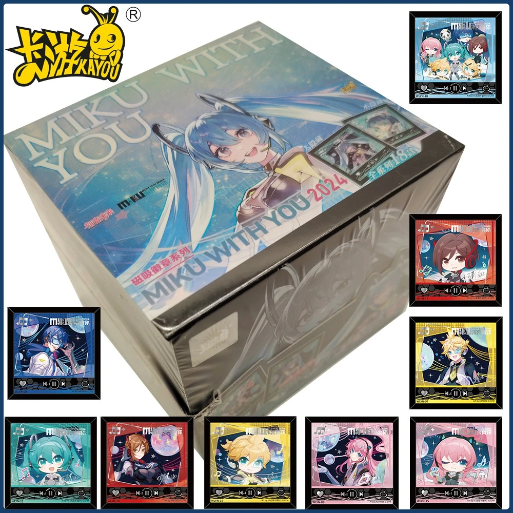 KAYOU Hatsune Miku Trading Collection Cartoon Badge Anime Peripheral Rare Limited Brooches for Clothes Accessories Holiday Gifts
KAYOU Hatsune Miku Trading Collection Cartoon Badge Anime Peripheral Rare Limited Brooches for Clothes Accessories Holiday Gifts
