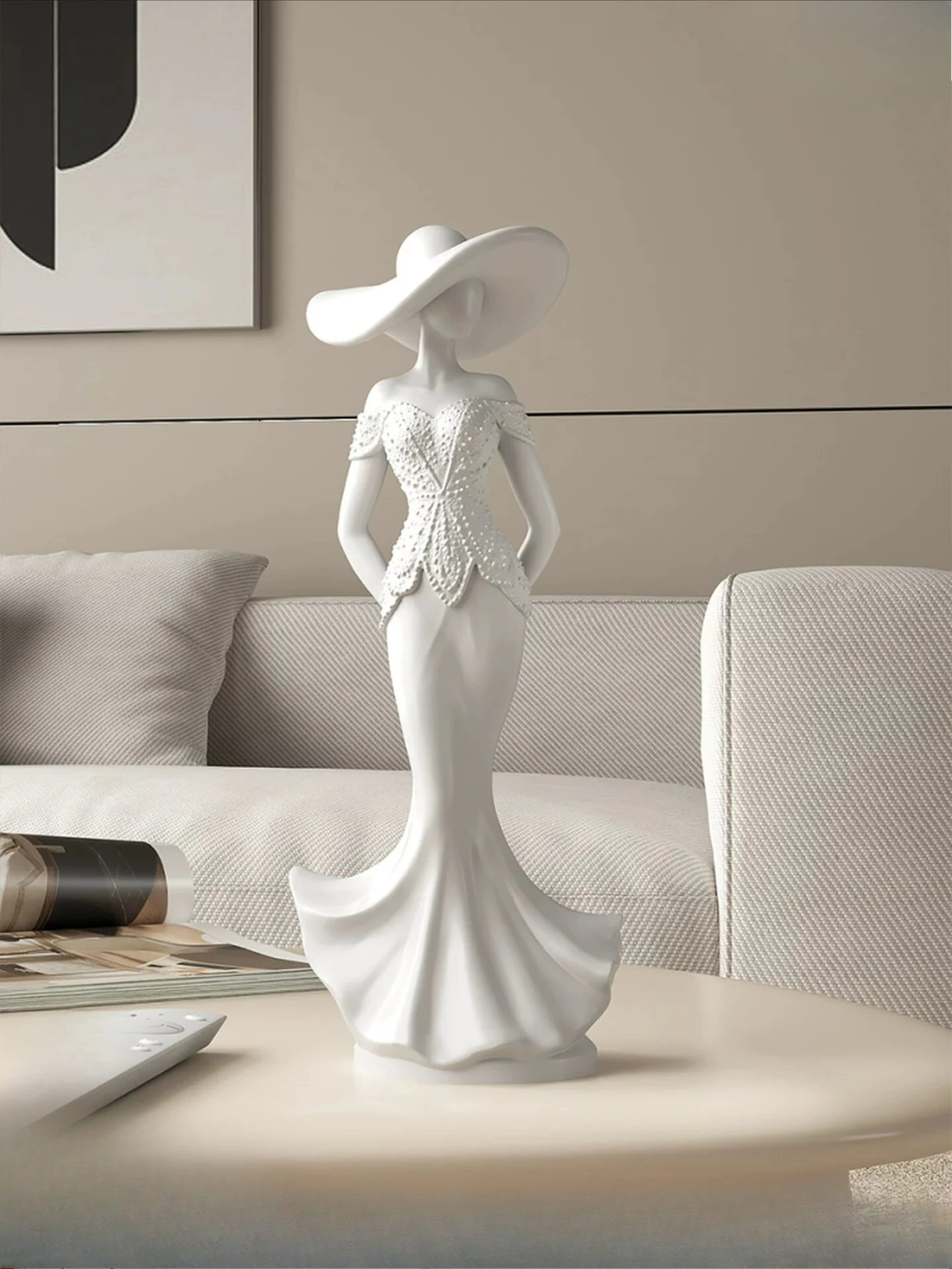 PYH Creative Spring Breeze Phantom Character Art Ornament High Sense Study Entrance Wine Cabinet Home Decoration
PYH Creative Spring Breeze Phantom Character Art Ornament High Sense Study Entrance Wine Cabinet Home Decoration