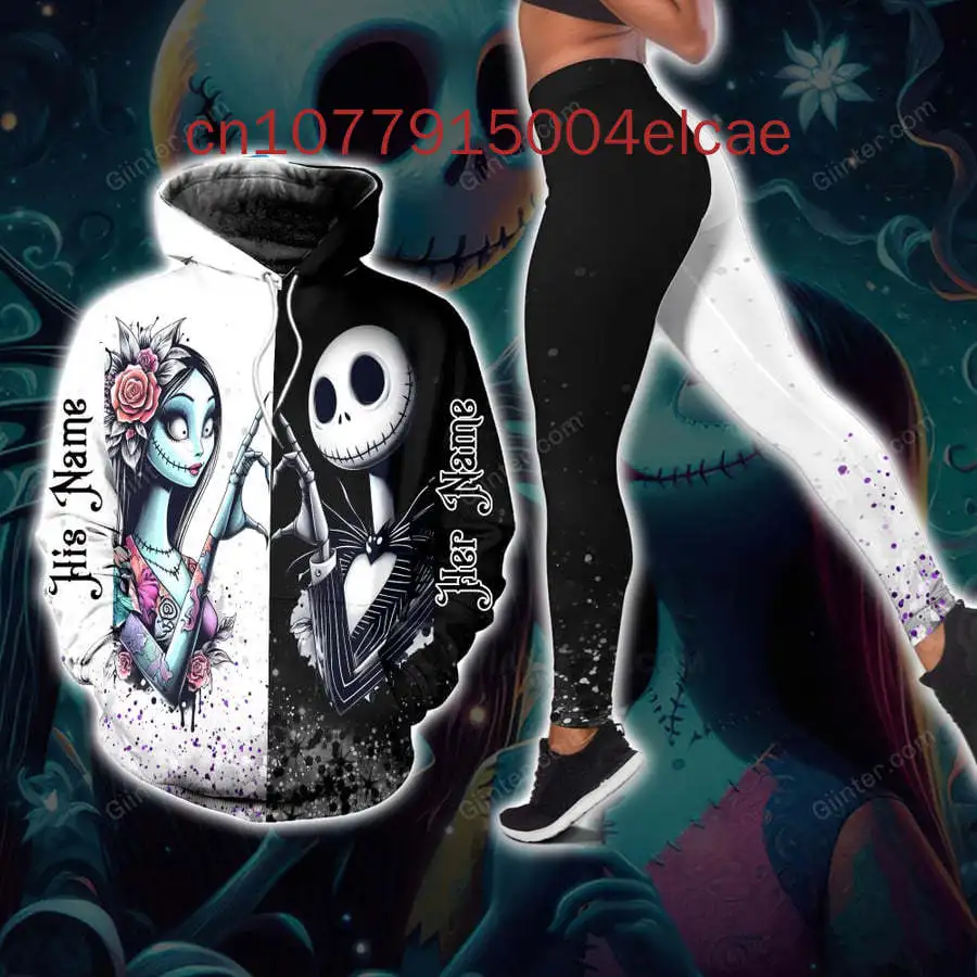 2024 New Disney Sally Hoodie And Leggings Women's Custom Nightmare Before Christmas Hoodie Yoga Pants Sweatpants Fashion Sets
2024 New Disney Sally Hoodie And Leggings Women's Custom Nightmare Before Christmas Hoodie Yoga Pants Sweatpants Fashion Sets