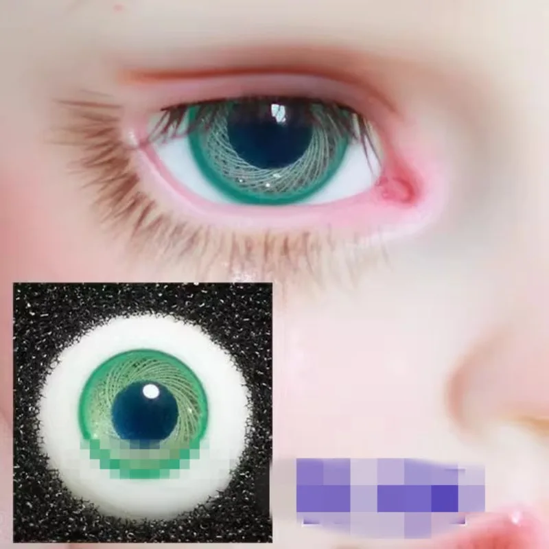 Bjd Doll Eyes Green Layered Grain Glass Eyeball 1/4 1/3 SD. 16mm Free Box Doll Accessories AG17
Bjd Doll Eyes Green Layered Grain Glass Eyeball 1/4 1/3 SD. 16mm Free Box Doll Accessories AG17