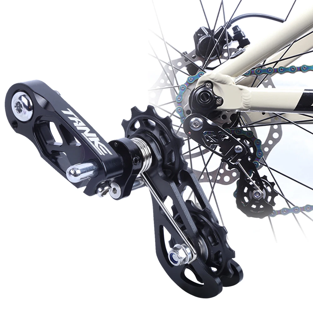 TANKE MTB Dirt Jump Single Speed Mountain Bike Chain Tensioner XC DJ AM DH Chain Guide Bicycle Accessories CNC Machining Pulley
TANKE MTB Dirt Jump Single Speed Mountain Bike Chain Tensioner XC DJ AM DH Chain Guide Bicycle Accessories CNC Machining Pulley