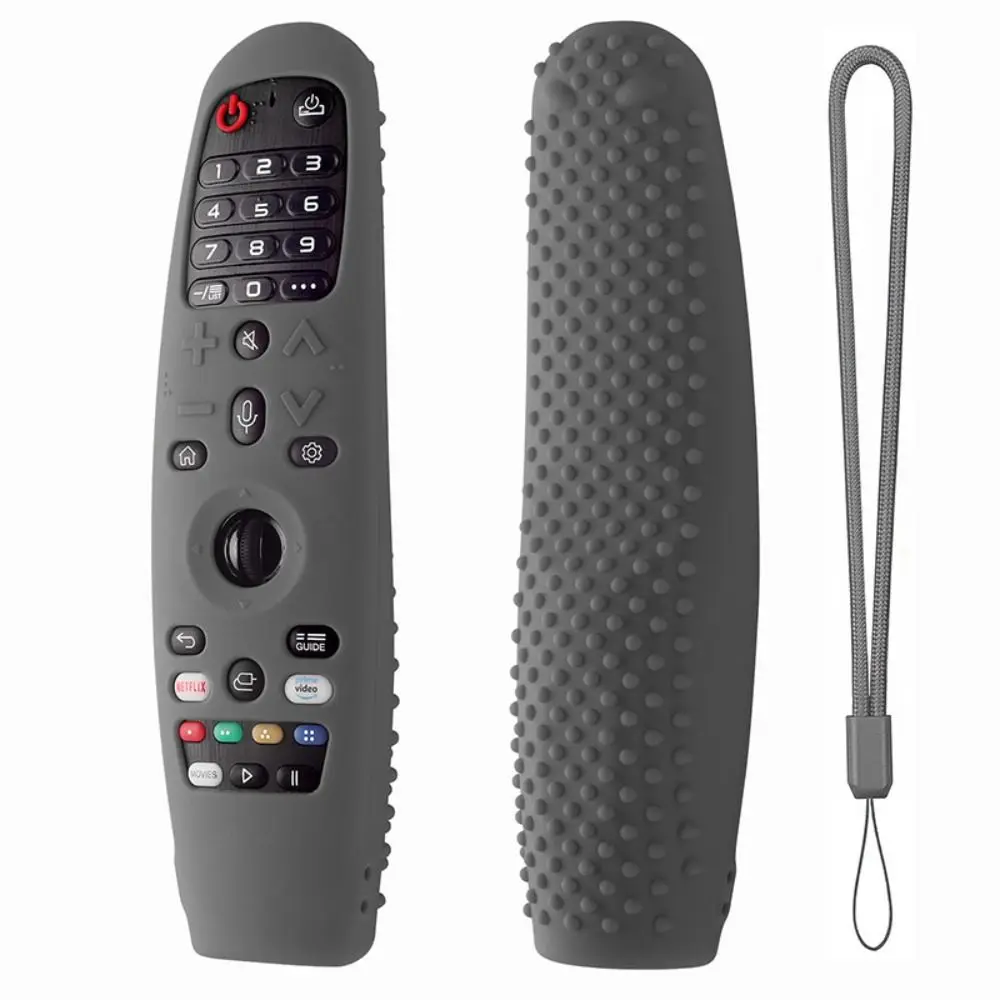 Durable Remote Control Case Soft Silicone Remote Control Sleeve Dirt-resistant Luminous for LG AN-MR21GC/ MR21N / MR21GA 
Durable Remote Control Case Soft Silicone Remote Control Sleeve Dirt-resistant Luminous for LG AN-MR21GC/ MR21N / MR21GA