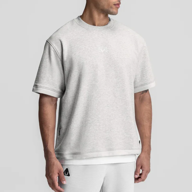 Men's Oversized Gym Short Sleeve T-Shirt Cotton Summer Breathable Loose Fit Workout Fitness Training Streetwear Sports Tee Male
Men's Oversized Gym Short Sleeve T-Shirt Cotton Summer Breathable Loose Fit Workout Fitness Training Streetwear Sports Tee Male